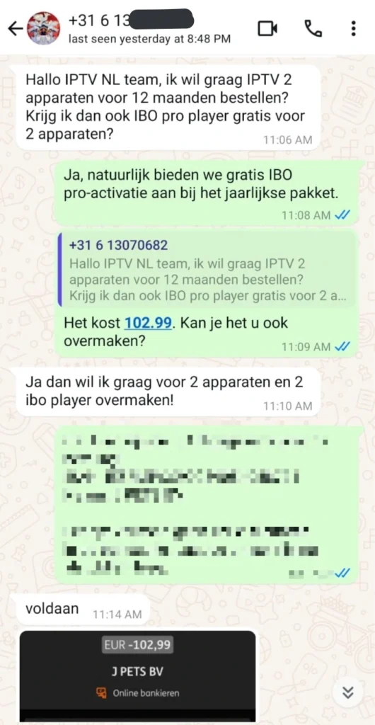 Pro TV klantenservice beschikbaar via WhatsApp en e-mail
